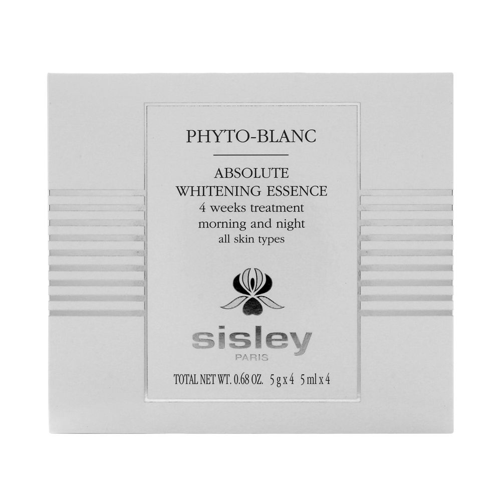 Sisley Phyto-Blanc Absolute Whitening Essence 4 Weeks Treatment 5ml x 4 Ampules  0.68oz